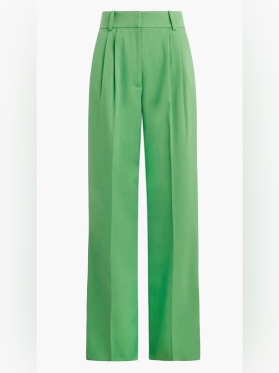 Favorite Daughter Pants - Favorite Daughter The Favorite pleated wide leg Pant in Green House Size 10